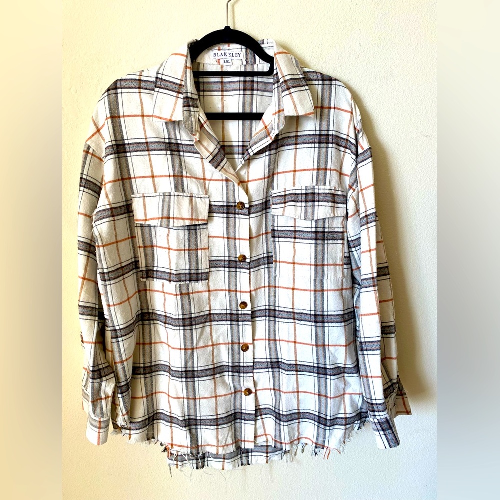 Fall plaid shirt